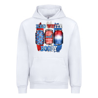 White red white and boozy Urban Hoodie - JahusDesignShop