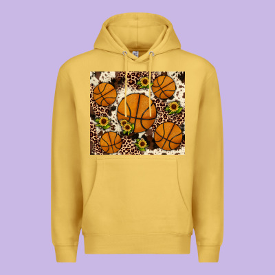 Basketball Premium Hoodie Designed By Jahusdesignshop