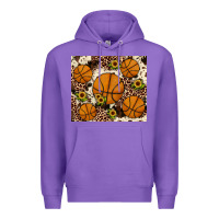 Purple basketball Premium Hoodie - JahusDesignShop