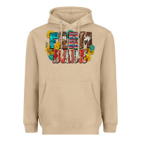 Mushroom farm babe Heavyweight Hoodie - Zillion Design Studio
