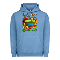 Pigment Pebble Blue holy guacamole Urban Hoodie - AdoDesignShop