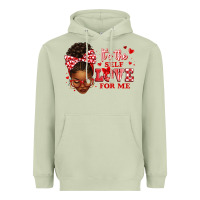 Matcha sorority colors red and white it's the self love f Heavyweight Hoodie - texasbilliewilder