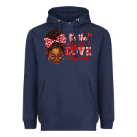 Navy sorority colors red and white it's the self love f Heavyweight Hoodie - texasbilliewilder
