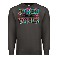 Smoke tired as a mother Premium Sweatshirt - Zillion Design Studio