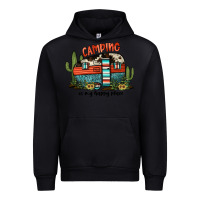 Black camping is my happy place Urban Hoodie - JahusDesignShop