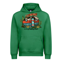 Emerald camping is my happy place Urban Hoodie - JahusDesignShop