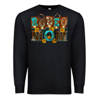 Black rodeo mom Premium Sweatshirt - Zillion Design Studio
