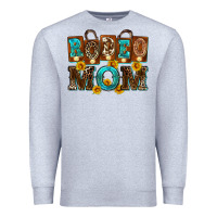 Heather Grey rodeo mom Premium Sweatshirt - Zillion Design Studio