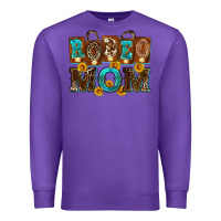 Purple rodeo mom Premium Sweatshirt - Zillion Design Studio