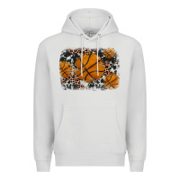 Dove Grey basketball background Premium Hoodie - JahusDesignShop