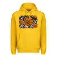 Lemon basketball background Premium Hoodie - JahusDesignShop