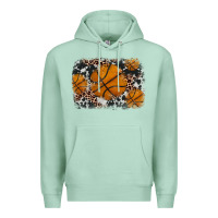 Seafoam basketball background Premium Hoodie - JahusDesignShop