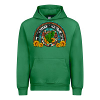 Emerald cactus sunflower horseshoe rainbow Urban Hoodie - Artiststas