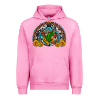 Fuchsia Pink cactus sunflower horseshoe rainbow Urban Hoodie - Artiststas