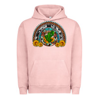 Pigment Salmon cactus sunflower horseshoe rainbow Urban Hoodie - Artiststas