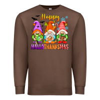 Chestnut happy hallothanksmas gnomes Premium Sweatshirt - texasbilliewilder