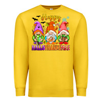 Lemon happy hallothanksmas gnomes Premium Sweatshirt - texasbilliewilder