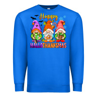 True Royal happy hallothanksmas gnomes Premium Sweatshirt - texasbilliewilder