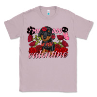Lilac my dog is my valentine valentine's day Classic Tee - FaDigitalArtStudio
