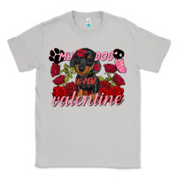 Moon Dust my dog is my valentine valentine's day Classic Tee - FaDigitalArtStudio