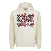 Oatmeal Heather race life Premium Hoodie - Artiststas