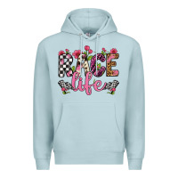 Blue Mist race life Premium Hoodie - Artiststas