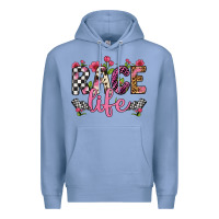 Colony Blue race life Premium Hoodie - Artiststas