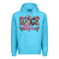 Ocean Blue race life Premium Hoodie - Artiststas