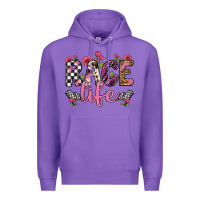 Purple race life Premium Hoodie - Artiststas