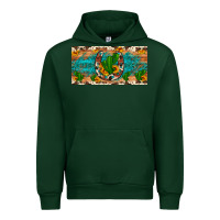 Forest Green cactus sunflower horseshoe license plate Urban Hoodie - Artiststas