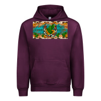 Mauve Wine cactus sunflower horseshoe license plate Urban Hoodie - Artiststas