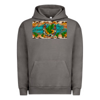 Pigment Tornado cactus sunflower horseshoe license plate Urban Hoodie - Artiststas