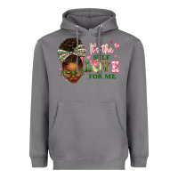 Storm sorority colors it's the self love for me afro wom Heavyweight Hoodie - texasbilliewilder