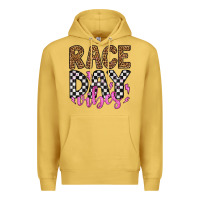 Antique Gold race day vibes Premium Hoodie - Artiststas