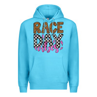 Ocean Blue race day vibes Premium Hoodie - Artiststas