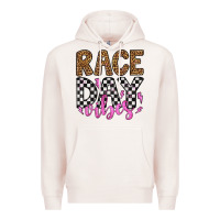 Pale Pink race day vibes Premium Hoodie - Artiststas