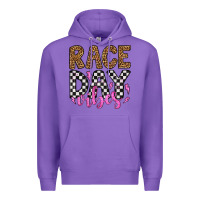 Purple race day vibes Premium Hoodie - Artiststas