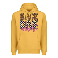 Mustard race day vibes Premium Hoodie - Artiststas