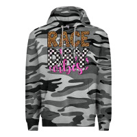 Slate Camo race day vibes Premium Hoodie - Artiststas