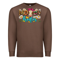 Chestnut moody heifer Premium Sweatshirt - Zillion Design Studio