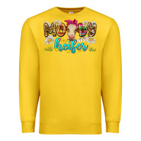 Lemon moody heifer Premium Sweatshirt - Zillion Design Studio
