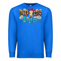 True Royal moody heifer Premium Sweatshirt - Zillion Design Studio