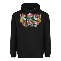 Black queen of the kitchen Heavyweight Hoodie - Zillion Design Studio