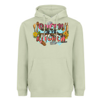Matcha queen of the kitchen Heavyweight Hoodie - Zillion Design Studio