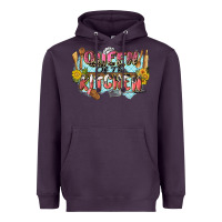 Plum queen of the kitchen Heavyweight Hoodie - Zillion Design Studio