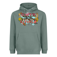 Sage queen of the kitchen Heavyweight Hoodie - Zillion Design Studio