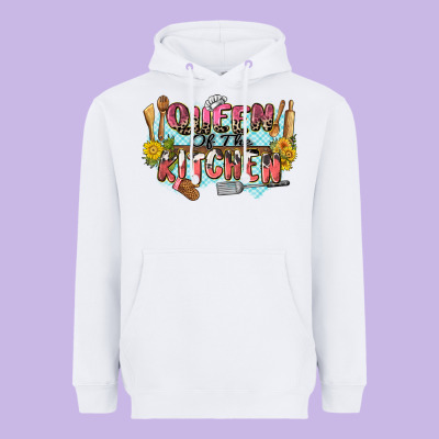 Queen Of The Kitchen Heavyweight Hoodie Designed By Zillion Design Studio