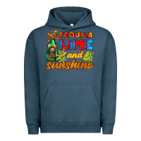 Pigment Midnight Navy tequila lime and sunshine Urban Hoodie - AdoDesignShop
