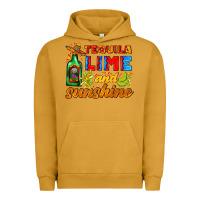Pigment Peanut Butter tequila lime and sunshine Urban Hoodie - AdoDesignShop