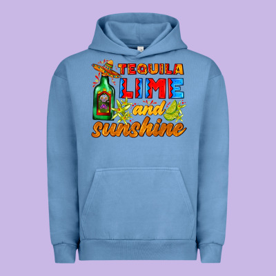Tequila Lime And Sunshine Urban Hoodie Designed By Adodesignshop